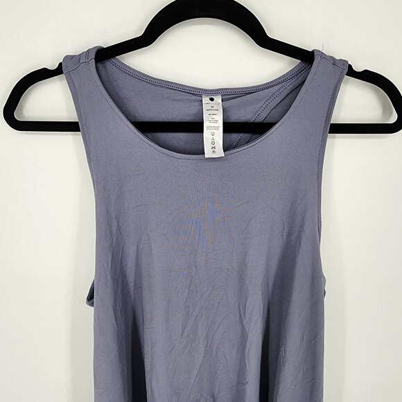3/$25 155. Yogalicious Tank Top M Sleeveless Workout Gray Racerback Open Back - Picture 7 of 11